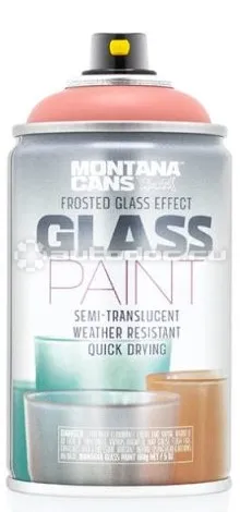 MONTANA Краска GLASS PAINT коралловая красная