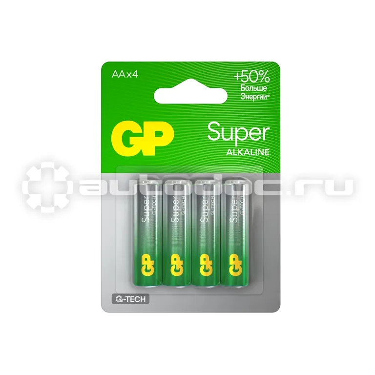 GP BATTERIES Батарейки Super Alkaline, G-TECH