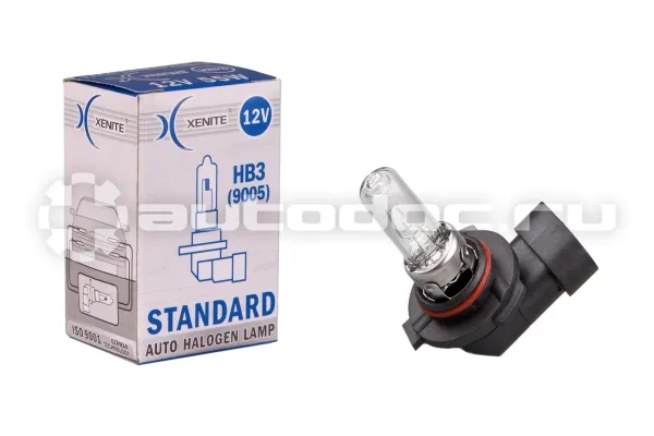 XENITE Лампа галогенная STANDART HB3 (9005)