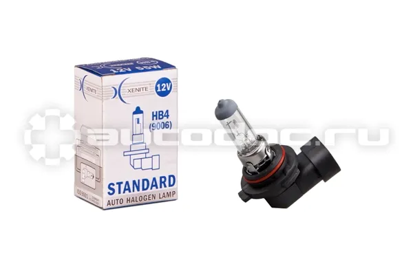 XENITE Лампа галогенная STANDART HB4 (9006)