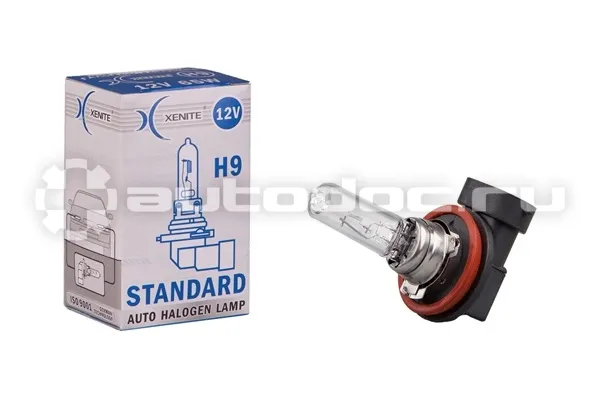 XENITE Лампа галогенная STANDART H9