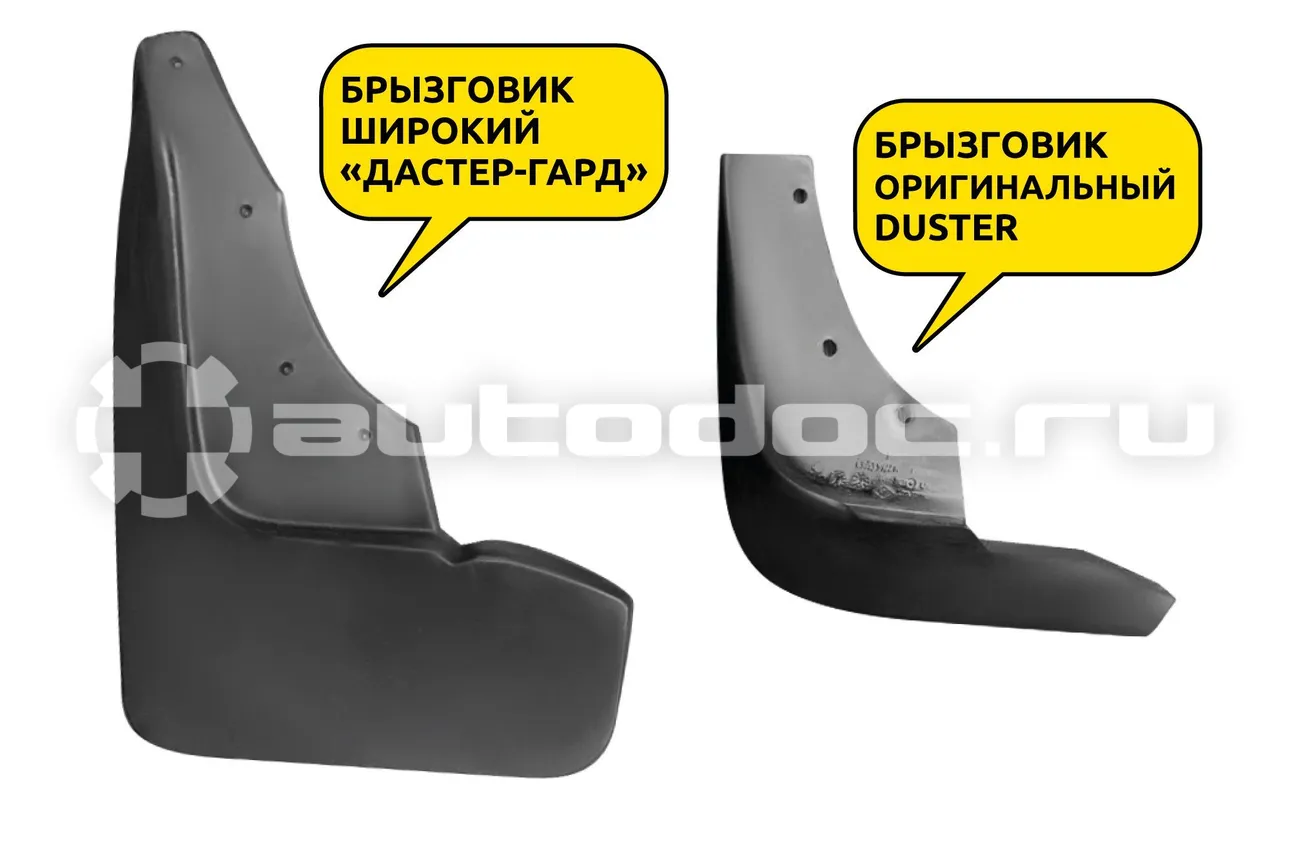 Брызговики передние