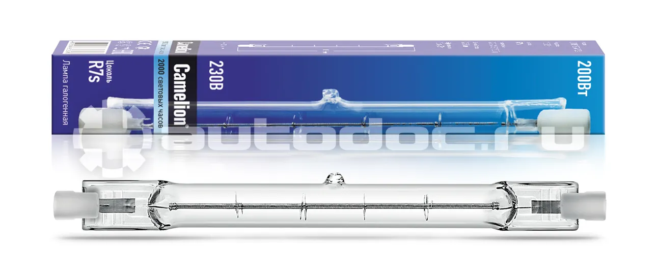 CAMELION Линейная галогенная лампа J118 200W R7s