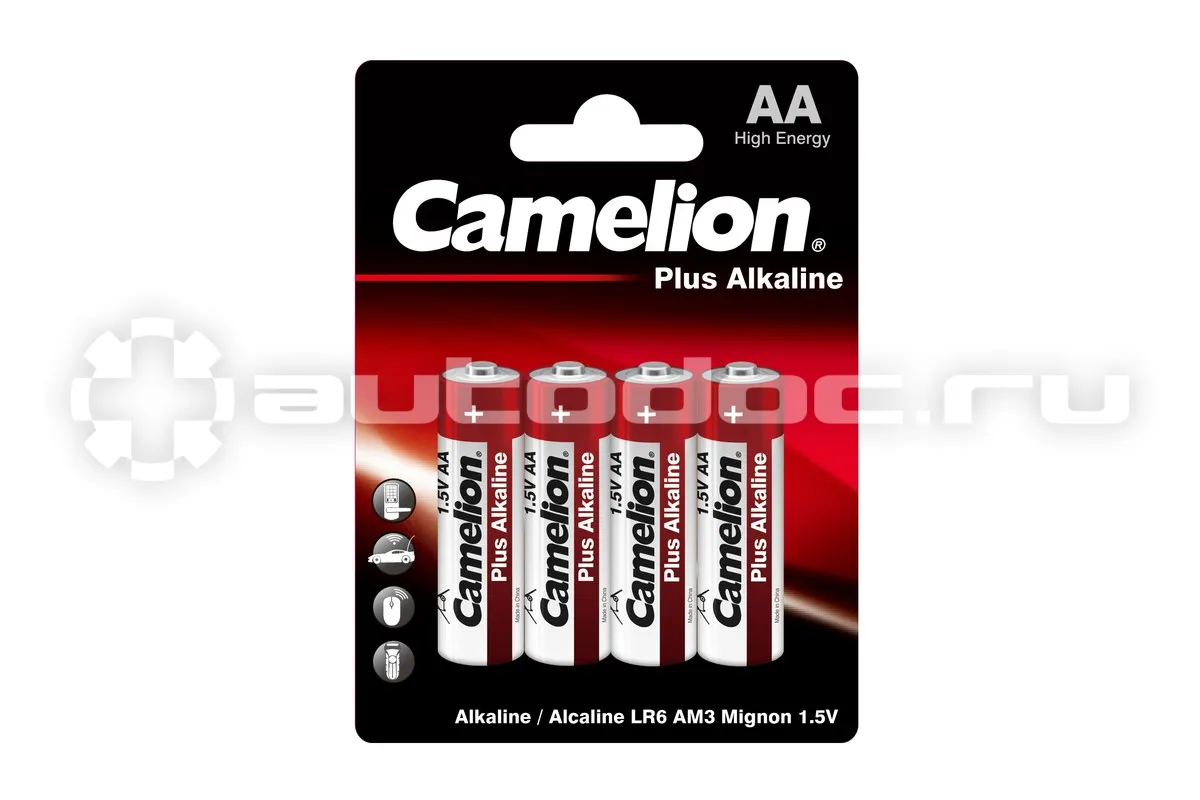 CAMELION Батарейки Plus Alkaline BL4 LR6