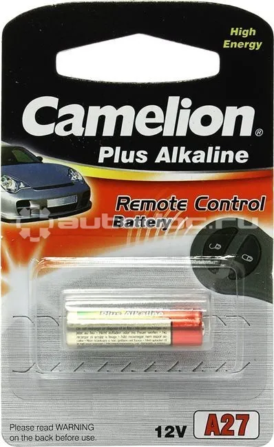 CAMELION Батарейка алкалиновая A27 12В Plus Alkaline LR27A-BP1