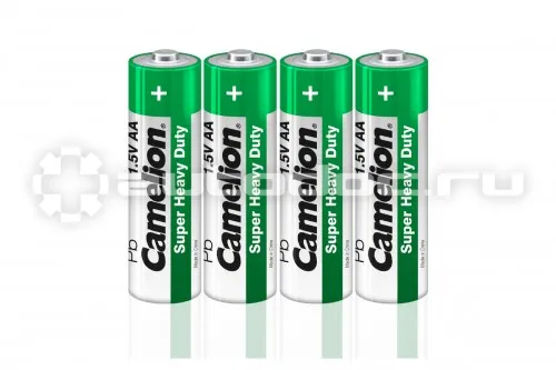 CAMELION Батарейка солевая тип AA 1,5В Super Heavy Duty R6P-SP4G