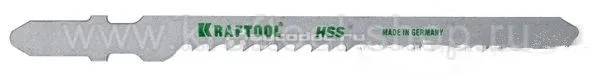 KRAFTOOL Полотна, T118A, для эл | лобзика, HSS