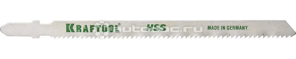 KRAFTOOL Полотна, T318B, для эл | лобзика, HSS