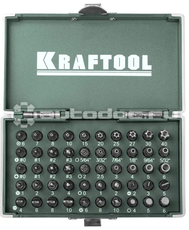KRAFTOOL 26065-H50 Набор бит