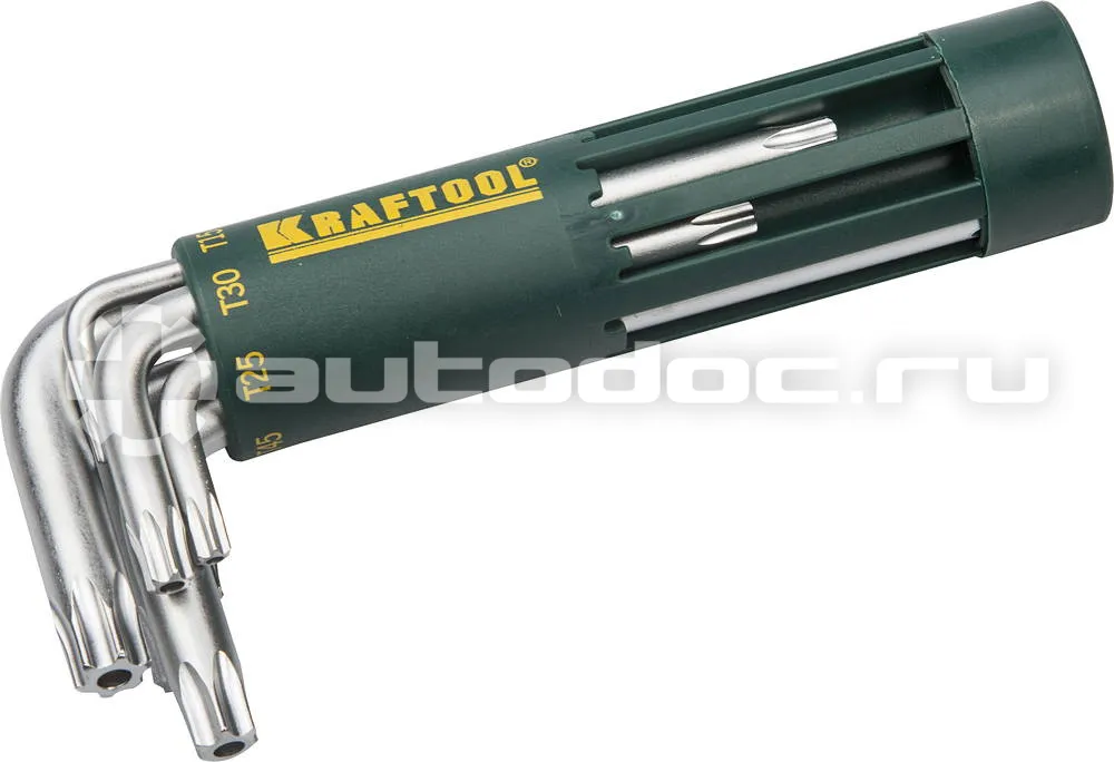 KRAFTOOL 27433-1z01 Набор ключи имбусовые короткие