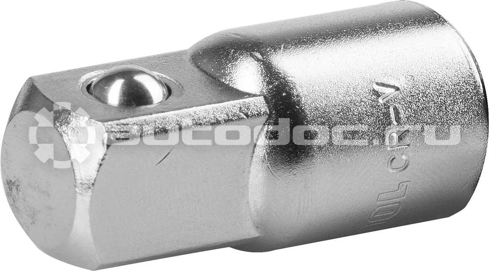 KRAFTOOL Адаптер "INDUSTRIE QUALITAT" увеличивающий для торцовых головок, 1 | 4"F x 3 | 8"M