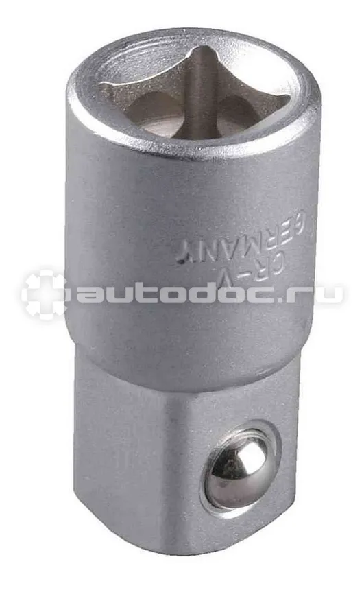KRAFTOOL Адаптер "INDUSTRIE QUALITAT" увеличивающий для торцовых головок, 3 | 8"F x 1 | 2"M
