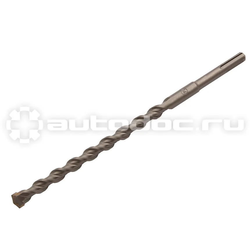 DENZEL Бур по бетону, двойная спираль, Cobalt W-tip, 14x260 мм, SDS PLUS