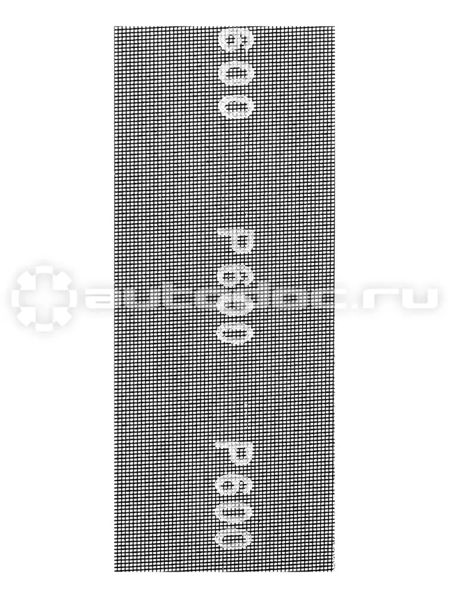 DENZEL Сетка абразивная, P 600, 115 х 280 мм, 5 шт