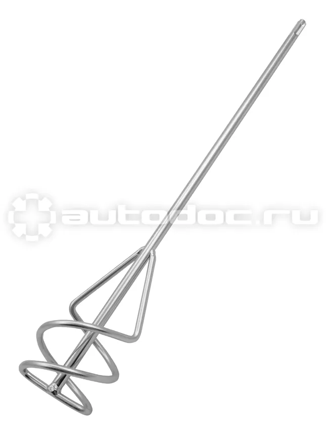 DENZEL Миксер 848267 для песчано-гравийных смесей, 80 х 450 мм, оцинкованный, хвостовик SDS Plus
