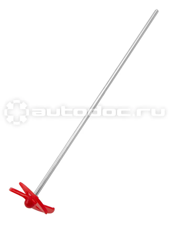 DENZEL Миксер 848297 для красок, 60 х 6 х 350 мм, цилиндрический хвостовик