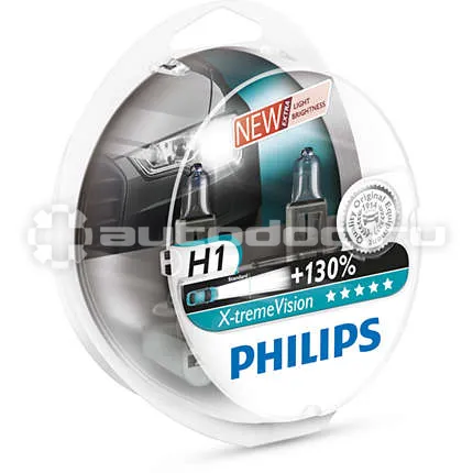 PHILIPS Лампы галогенные, комплект H1