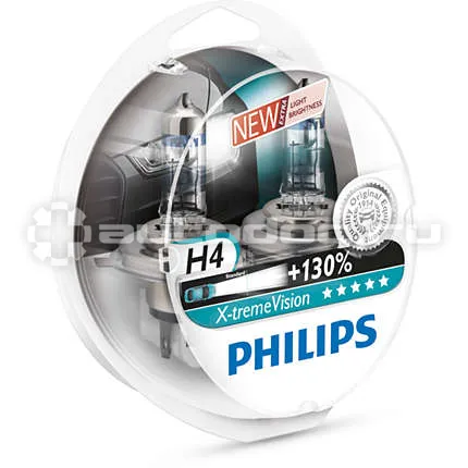 PHILIPS Лампы галогенные, комплект H4