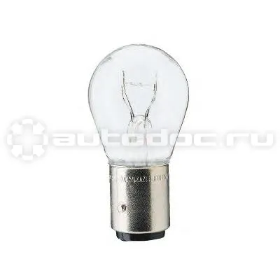 PHILIPS Лампы накаливания, комплект P21 | 4W