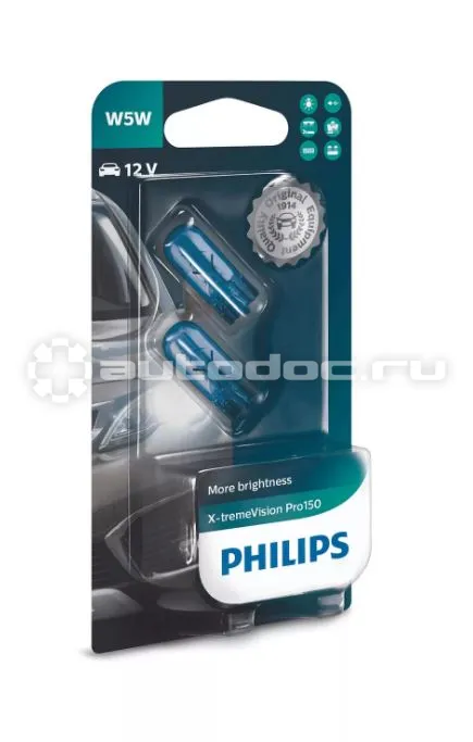 PHILIPS Лампы накаливания W5W