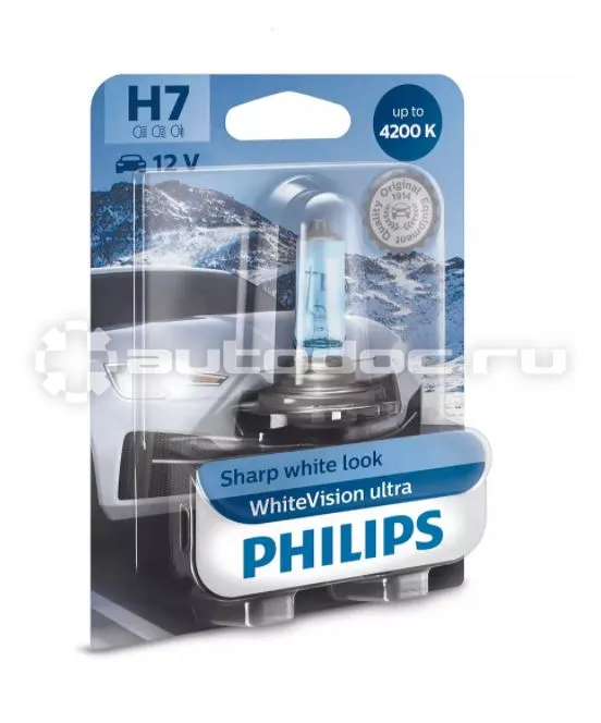PHILIPS Лампа галогенная H7