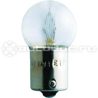 PHILIPS Лампа накаливания P22 24V-15W (BA15s) Stop P22