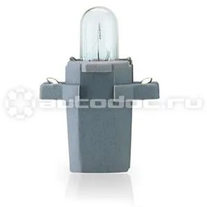 PHILIPS Лампа накаливания W1,2W BAX8,3S