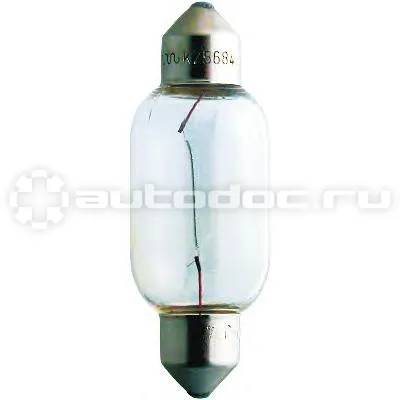 PHILIPS Лампа накаливания T15x43 24V-18W (SV8,5)
