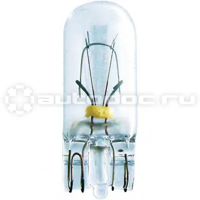 PHILIPS Лампа накаливания W2,5W 24V-2,5W (W2.1x9.5d)