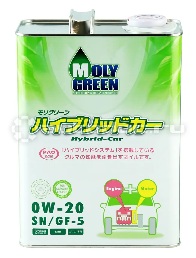 MOLYGREEN HYBRID 0W-20