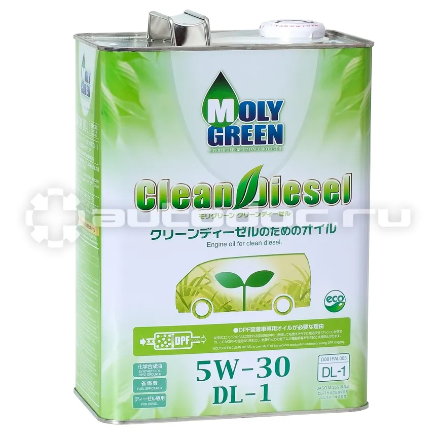 MOLYGREEN CLEAN DIESEL DL-1 5W-30