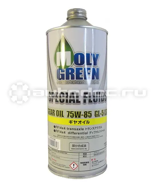 MOLYGREEN GEAR OIL 75W-85 GL-5 LSD