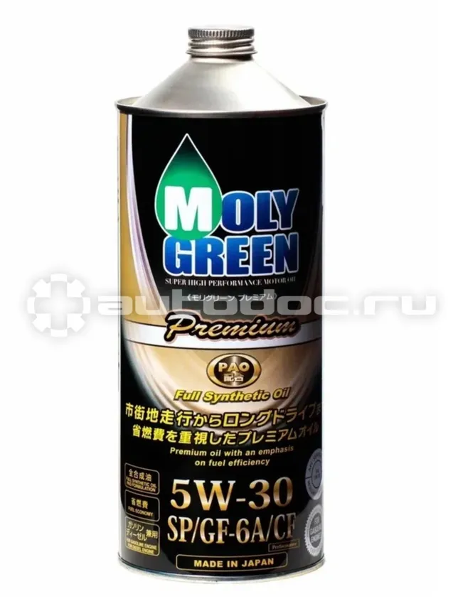 MOLYGREEN PREMIUM BLACK SP | GF-6A 5W-30