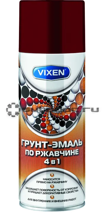 VIXEN Грунт-эмаль по ржавчине 4 в 1