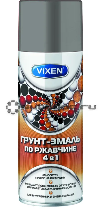 VIXEN Грунт-эмаль по ржавчине 4 в 1