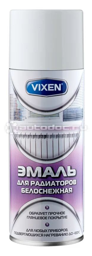VIXEN Эмаль для радиаторов белоснежная