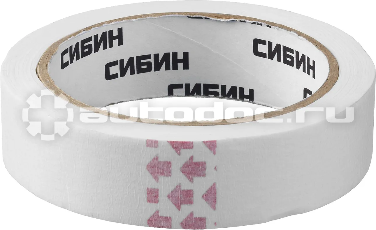 СИБИН Лента малярная, креповая, 25мм х 25м