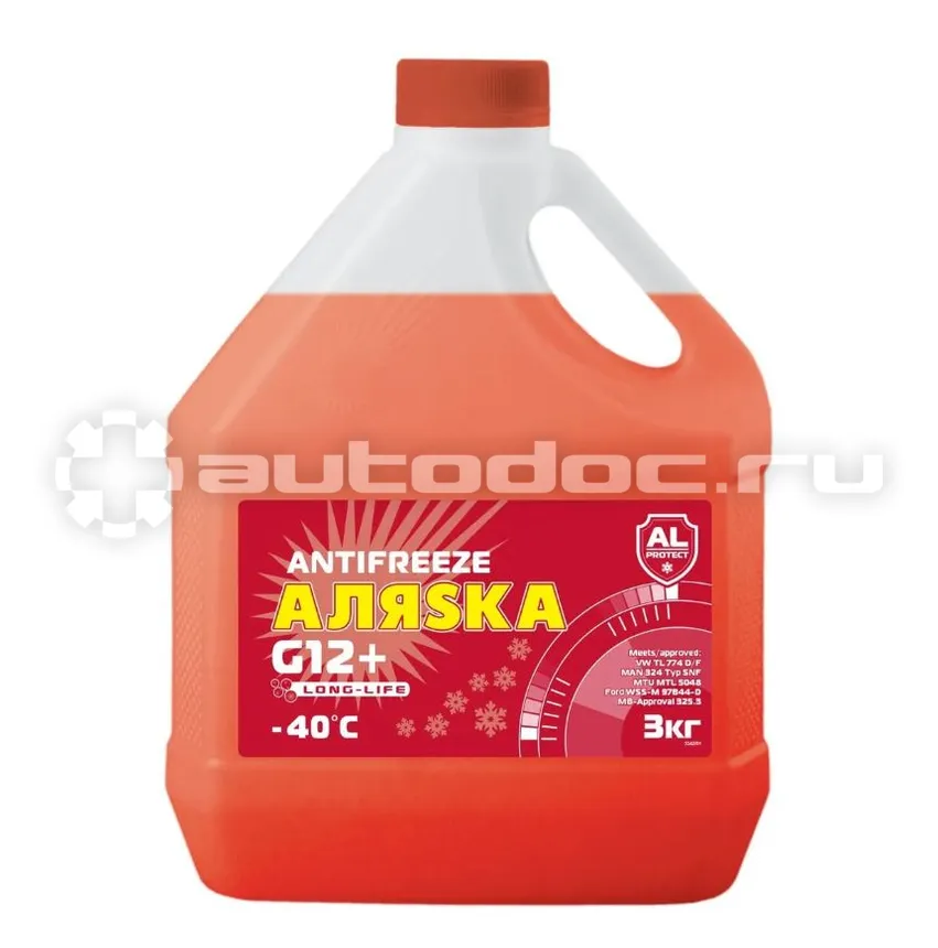 АЛЯСКА ANTIFREEZE -40 Red LONG LIFE