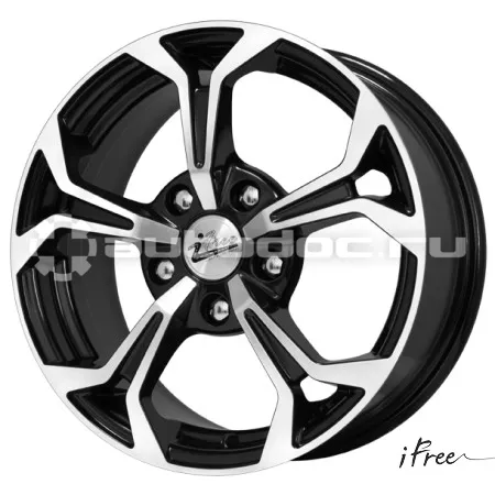IFREE Диск колесный Эрнесто (КС484) 6,5x15 5 | 114,3 ET43 d-60,1 Блэк Джек