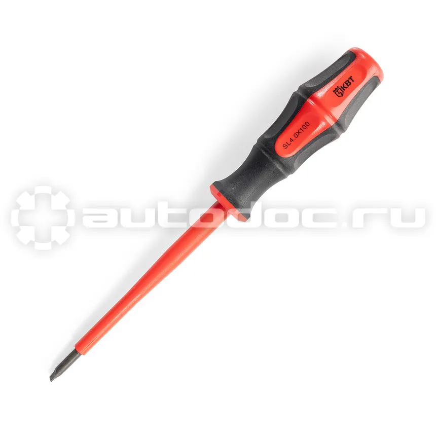 КВТ 78609 Отвертка диэлектрическая "Профи" 4.0*100