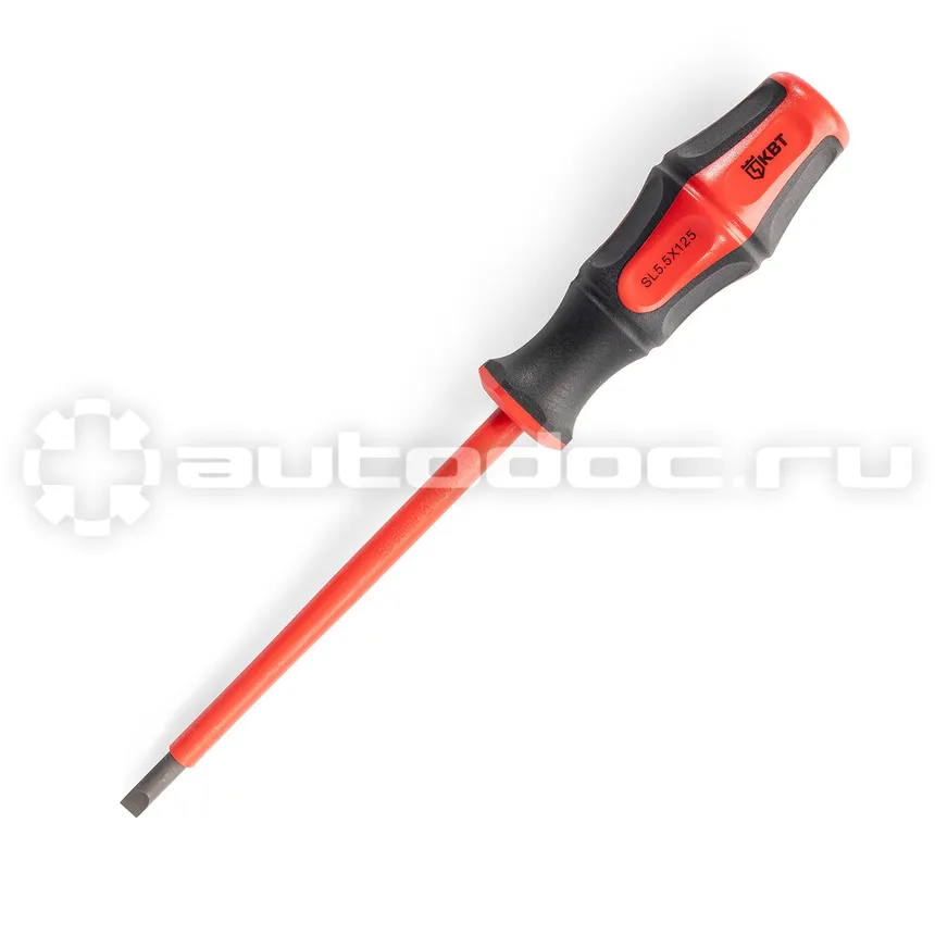 КВТ 78610 Отвертка диэлектрическая "Профи" 5.5*125