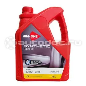 AIM-ONE Synthetic engine oil 0W-20, SP, GF-6