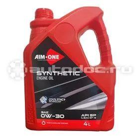AIM-ONE Synthetic engine oil 0W-30, SP, GF-6