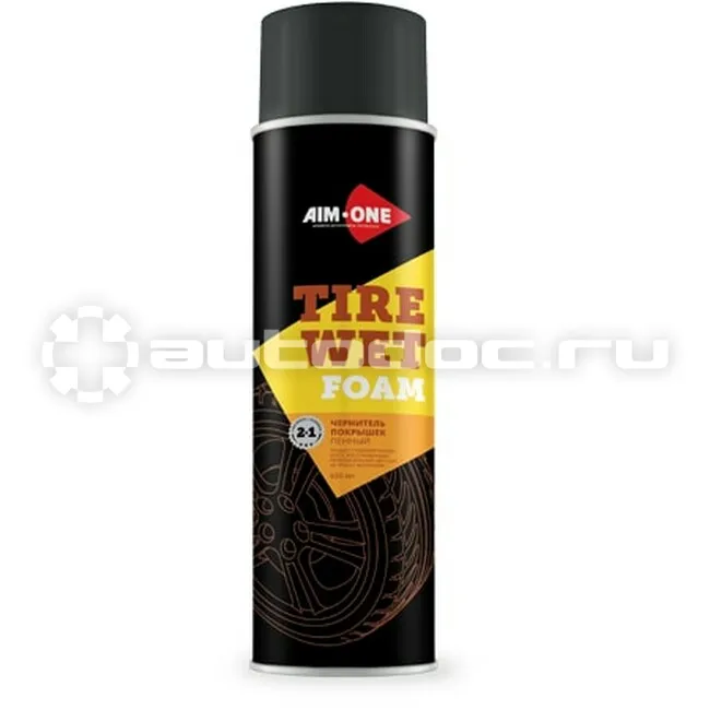 AIM-ONE TIRE WET FOAM Чернитель покрышек пенный