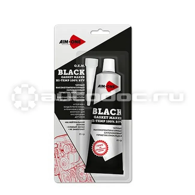 AIM-ONE BLACK RTV GASKET MAKER Герметик для прокладок черный