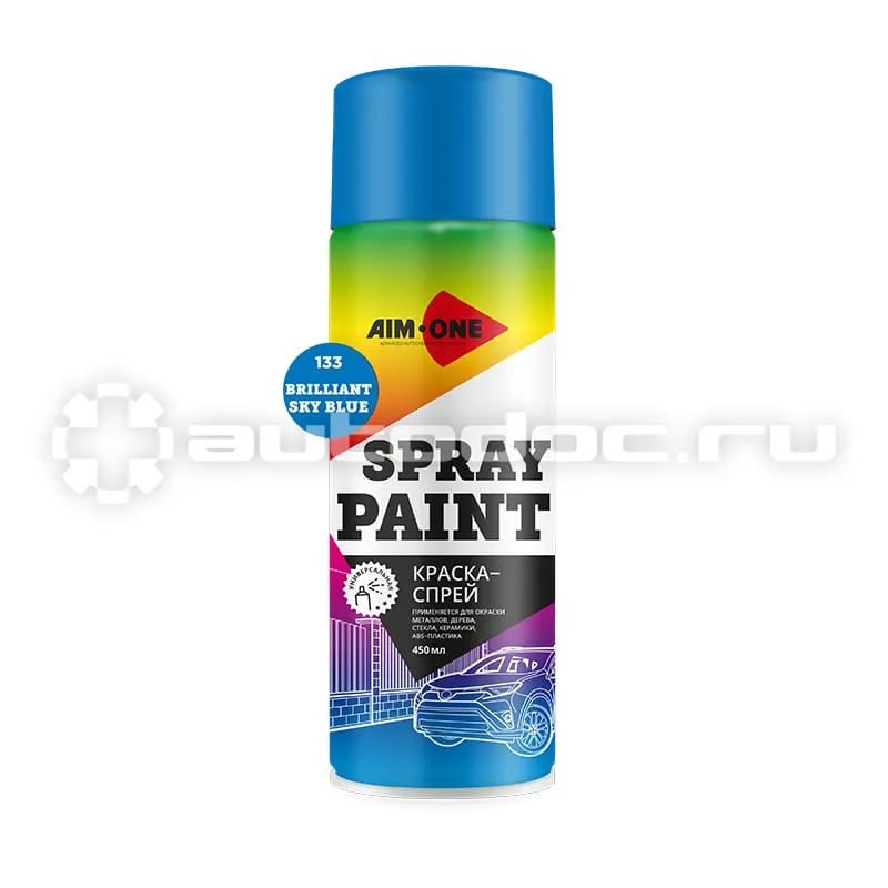 AIM-ONE SPRAY PAINT SKY BLUE Краска-спрей