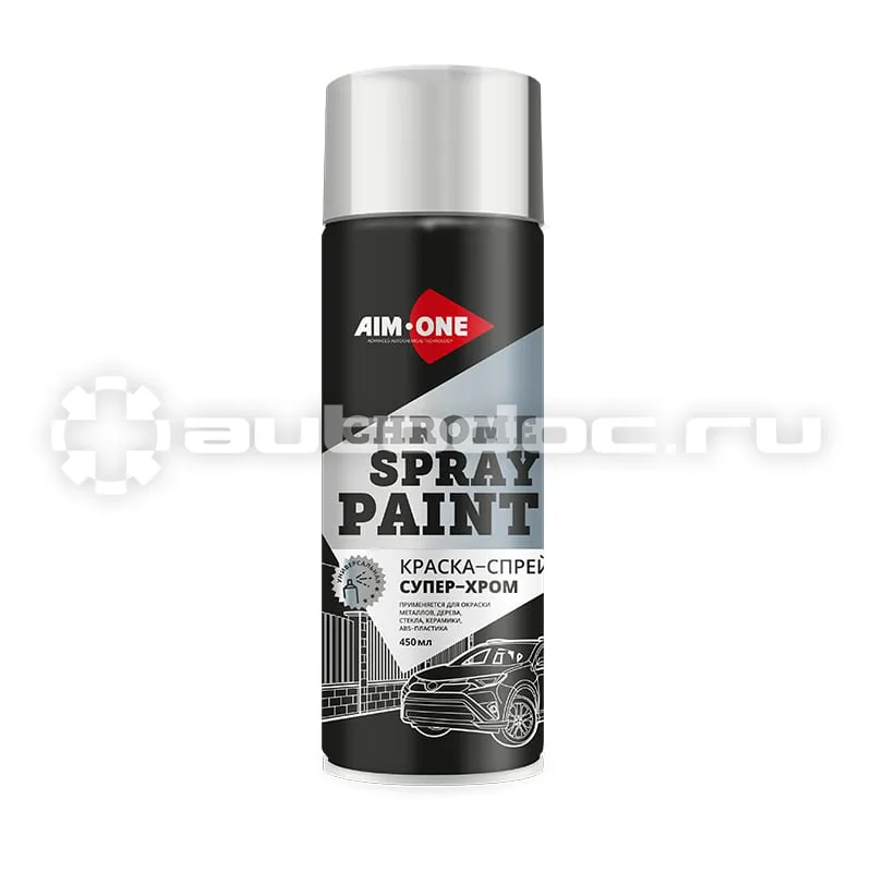 AIM-ONE SPRAY PAINT CHROME Краска-спрей