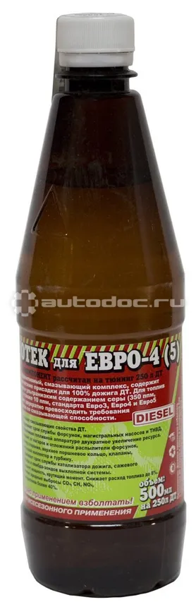 ТОТЕК ДЛЯ ЕВРО-4(5) Смазывающая присадка с катализатором горения