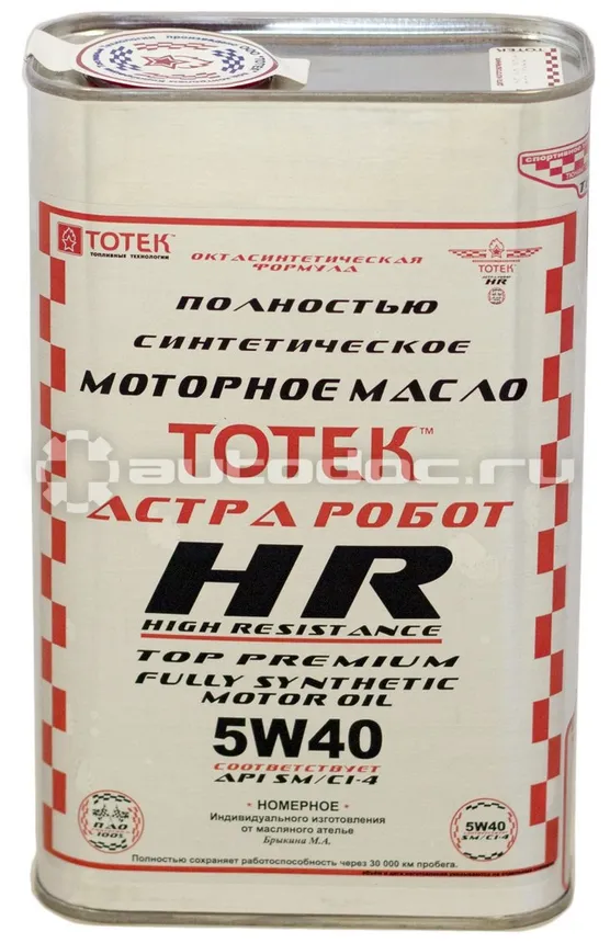 ТОТЕК HIGH RESISTANCE 5W-40