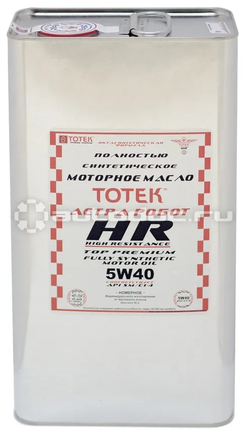ТОТЕК HIGH RESISTANCE 5W-40